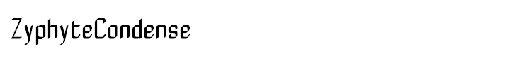 ZyphyteCondense