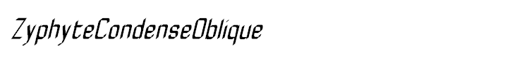 ZyphyteCondenseOblique